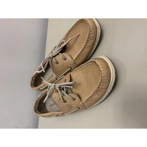 Sperry Women's Tan Leather Boat Shoes Size 8.5
